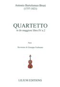 Quartetto In Do Maggiore, Libro IV, N. 2 / edited by Giuseppe Fochesato.