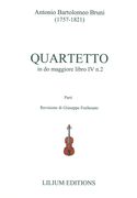 Quartetto In Do Maggiore, Libro IV, N. 2 / edited by Giuseppe Fochesato.