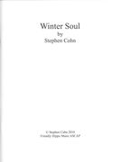 Winter Soul : For String Quartet.