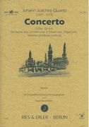 Concerto G-Dur Qv 6:6 : Für Violine Solo, 2 Flöten Solo, 2 Oboen Solo, Fagott Solo, Streicher & B.C.