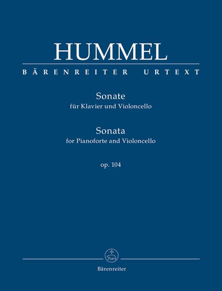 Sonate, Op. 104 : Für Klavier und Violoncello / edited by Mark Kroll.