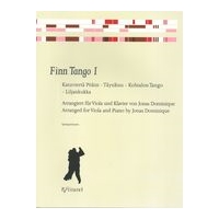 Finn Tango I : For Viola and Piano / arranged by Jonas Dominique.