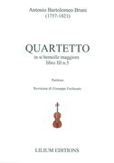 Quartetto In Si Bemolle Maggiore, Libro III, N. 5 / edited by Giuseppe Fochesato.