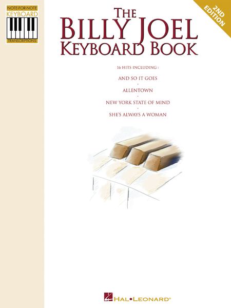 Billy Joel Keyboard Book : Note-For-Note Keyboard Transcriptions.