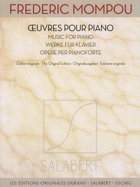 Oeuvres Pour Piano.