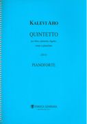 Quintetto : Per Oboe, Clarinetto, Fagotto, Corno E Pianoforte (2013).