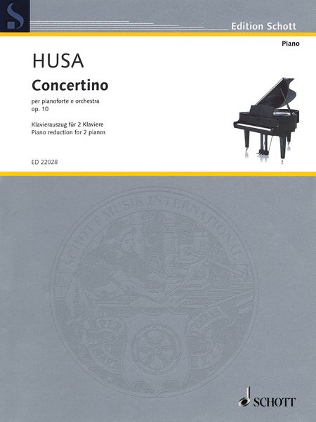 Concertino, Op. 10 : Per Pianoforte E Orchestra / reduction For Two Pianos by The Composer.