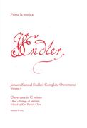 Ouverture In C Minor : For Oboe, Strings and Continuo / edited by Kim Patrick Clow.