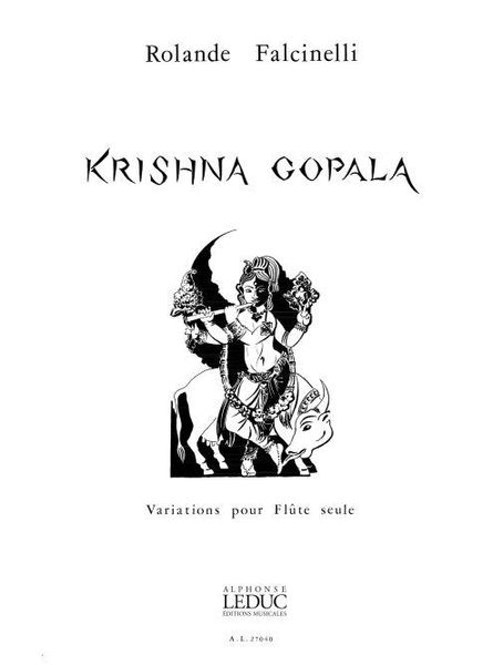 Krishna Gopala : Pour Fleute Seule.