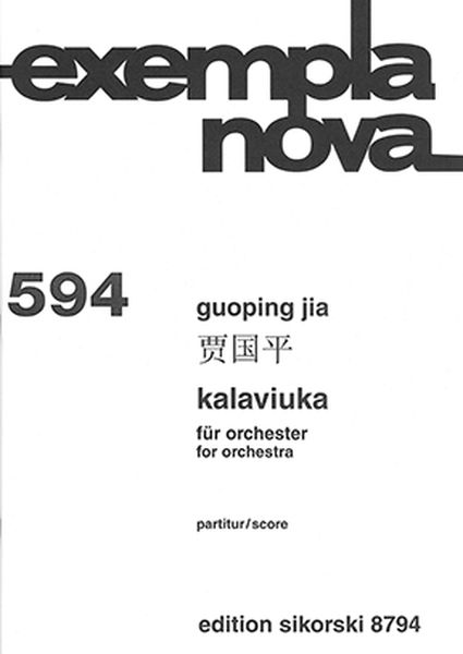 Kalaviuka : Für Orchester.