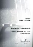 Suite De Concert, Op. 98 : For Cello and Piano (1993) / edited by David Geringas.