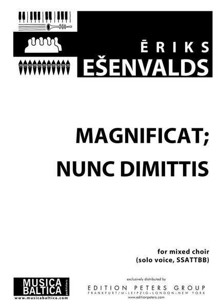 Magnificat and Nunc Dimittis : For Solo Voice and Mixed Choir.