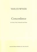 Concordance : For Violin, Viola, Violoncello and Piano (2012).