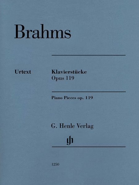 Klavierstücke, Op. 119 / edited by Katrin Eich.