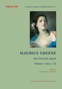 Six Italian Arias, Vol. 1 (Nos. 1-3) : For Soprano, Violin and Continuo / edited by Michael Talbot.