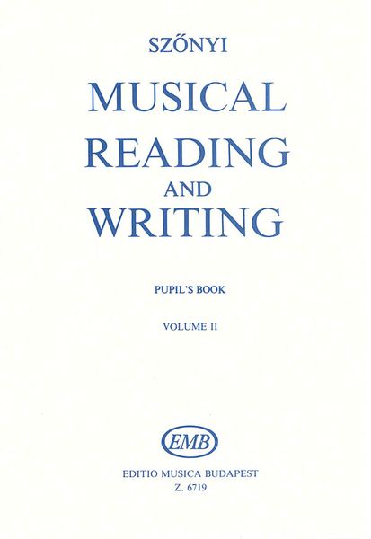 Musical Reading and Writing : Pupil's Book, Vol. 2.