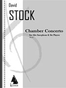 Chamber Concerto : For Alto Saxophone and Six Players.