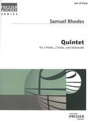 Quintet : For 2 Violins, 2 Violas and Cello.