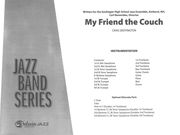 My Friend The Couch : For Jazz Band.