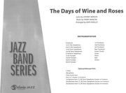The Days of Wine and Roses : For Jazz Band / arranged by Dave Rivello.