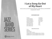I Let A Song Go Out of My Heart : For Jazz Band / arranged by Bill Cunliffe.