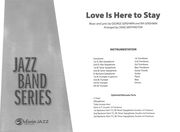 Love Is Here To Stay : For Jazz Band / arranged by Craig Skeffington.