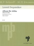 Album Für Ailika : Suite Für Klavier A 4 Händen (1982, Rev. 2014).