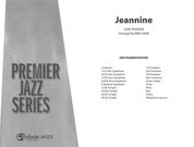 Jeannine : For Jazz Band / arranged by Mike Dana.