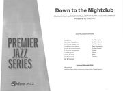 Down To The Nightclub : For Jazz Band / arranged by Victor Lopez.
