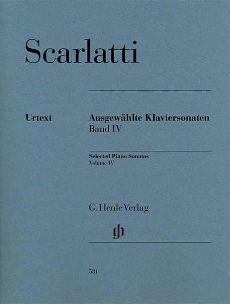 Selected Piano Sonatas, Vol. 4 / edited by Susanne Cox.