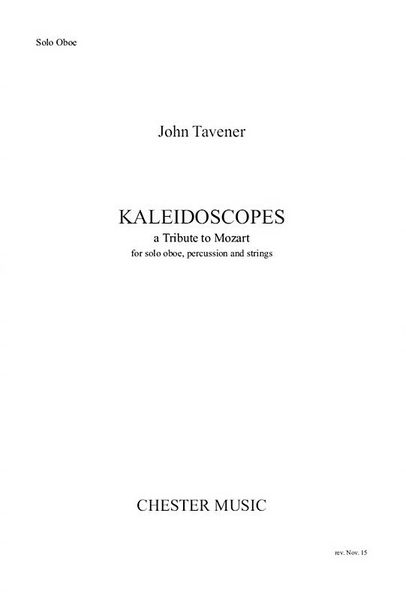 Kaleidoscopes - A Tribute To Mozart : For Solo Oboe, Percussion and Strings.