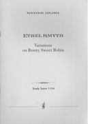 Variations On Bonnie Sweet Robin (Ophelia's Song) : For Flute, Oboe and Piano.