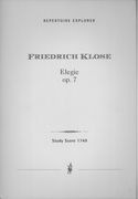 Elegie, Op. 7 : Für Violine Oder Bratsche Mit Begleitung Des Pianoforte.