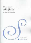 Api (Bees) : For Violin, Viola and Percussion (2015).