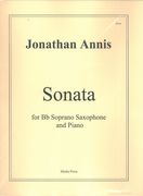 Sonata : For B Flat Soprano Saxophone and Piano.