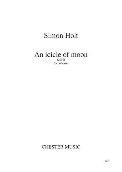 Icicle of Moon : For Orchestra (2014).