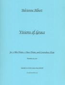 Visions of Grace : For 2 Alto Flutes, 2 Bass Flutes and Contrabass Flute (2015).