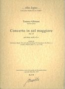 Concerto In Sol Maggiore, Mi 19 : Per Oboe, Archi E Continuo / Ed. Leonardo & Alessandro Bares.