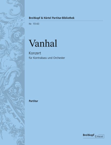 Konzert : Für Kontrabass und Orchester / edited by Tobias Glöcker.