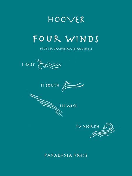 Four Winds : For Flute and Orchestra - Piano reduction.