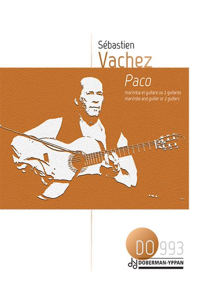 Paco : For Marimba and Guitar Or 2 Guitars.