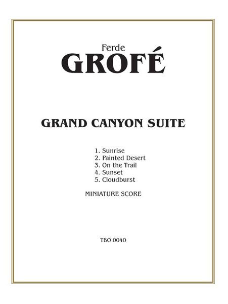 Grand Canyon Suite.