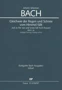 Gleichwie der Regen und Schnee Vom Himmel Fällt, BWV 18 : Leipziger Fassung / Ed. Frieder Rempp.