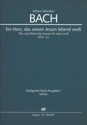 Herz, Das Seinen Jesum Lebend Weiss, BWV 134 : Kantate Zum 3. Ostertag / Ed. Tobias Rimek.