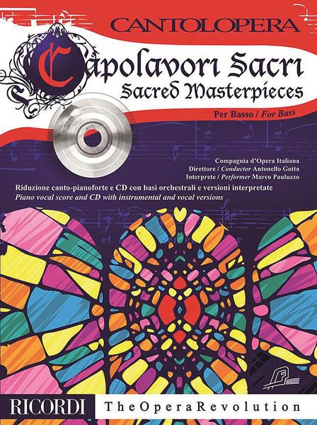 Capolavori Sacri = Sacred Masterpieces : For Bass.