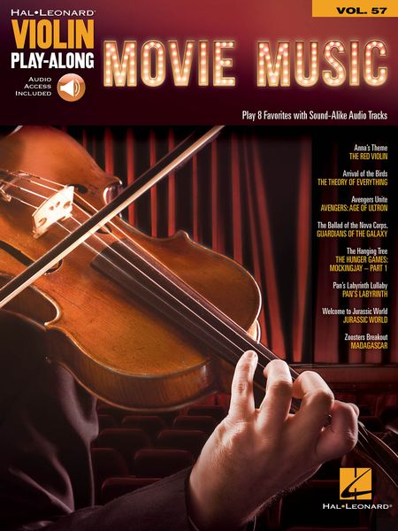Movie Music : Hal Leonard Violin Play-Along.