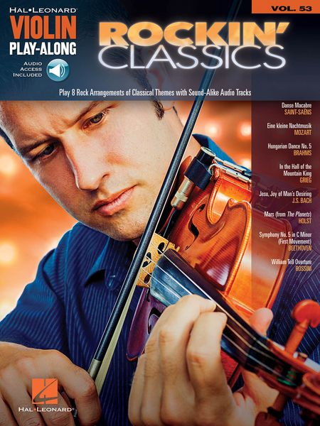 Rockin' Classics : Play 8 Rock Arrangements of Classical Themes With Sound-Alike Tracks.