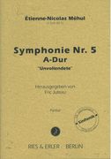 Symphonie Nr. 5 A-Dur (Unvollendete) / edited by Eric Juteau.