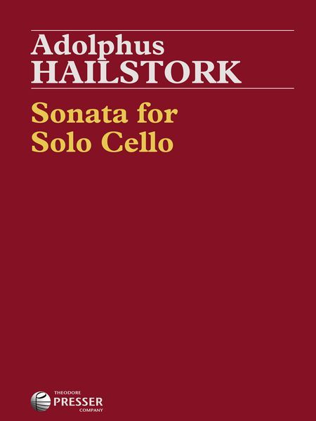 Sonata : For Solo Cello (2012).