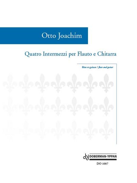 Quatro Intermezzi : Per Flauto E Chitarra (1978).